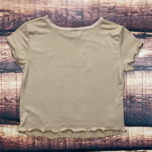 RELISTED Darlin’ Graphic Baby Tee Shirt - Crop Top - Picture 7 of 7